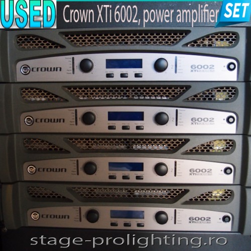 USED Crown XTI6002 Power Amplifier USED Crown XTI6002 Power Amplifier